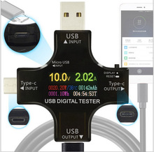 Type-C pd USB testeur DC Num&eacute;rique voltm&egrave;tre amperimetor