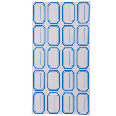 【现货】厂家直销标签贴纸 彩色不干胶 不干标签 规格4*5|ms