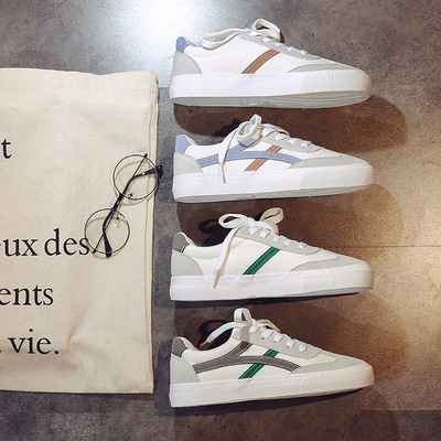 帝星 2019秋季新款小白鞋女休闲百搭透气耐磨平底滑板鞋一件代发|ru