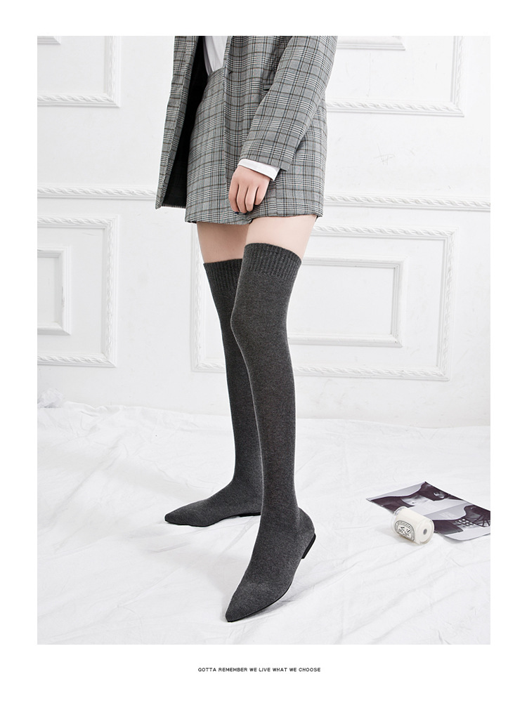 Bottes femme BU SHIQI en Tricot - Ref 3354973 Image 19