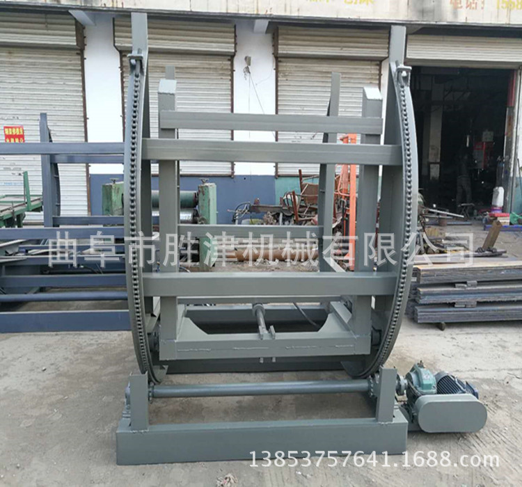 固定式升降机成摞整垛板材翻转机 脚踏控制翻板机大连