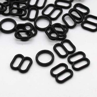 現貨供應6-25mm塑料透明089字文胸扣 內衣扣泳衣調節扣肩帶扣