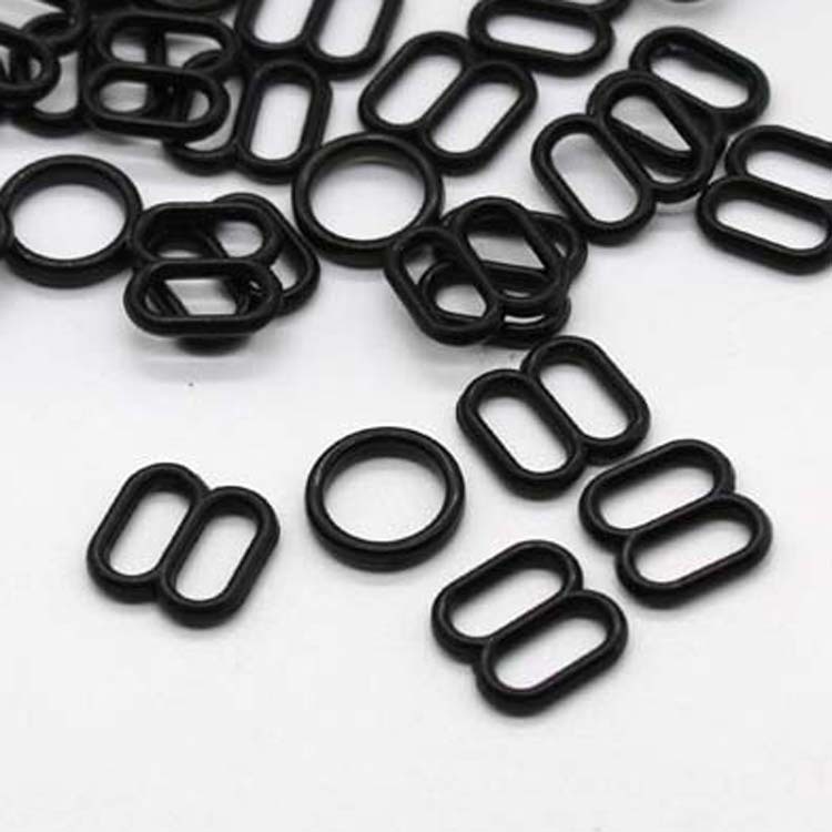 現貨供應6-25mm塑料透明089字文胸扣 內衣扣泳衣調節扣肩帶扣