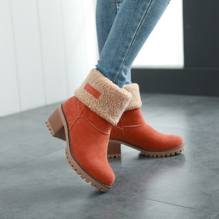 Bottes femme en Daim - Ref 3354256 Image 22