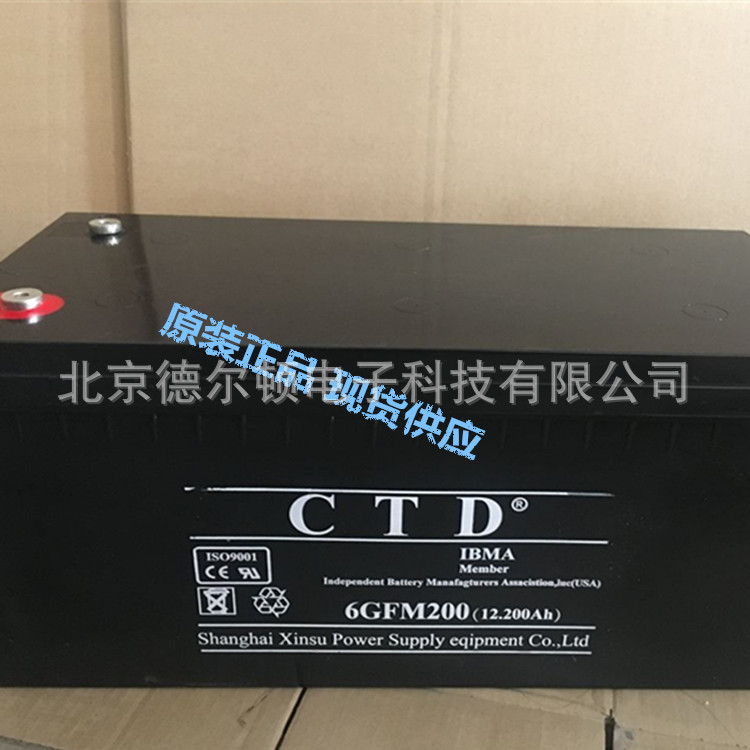 德国CTD蓄电池12V100AH 6GFM100阀控式铅酸蓄电池 UPS蓄电池厂销