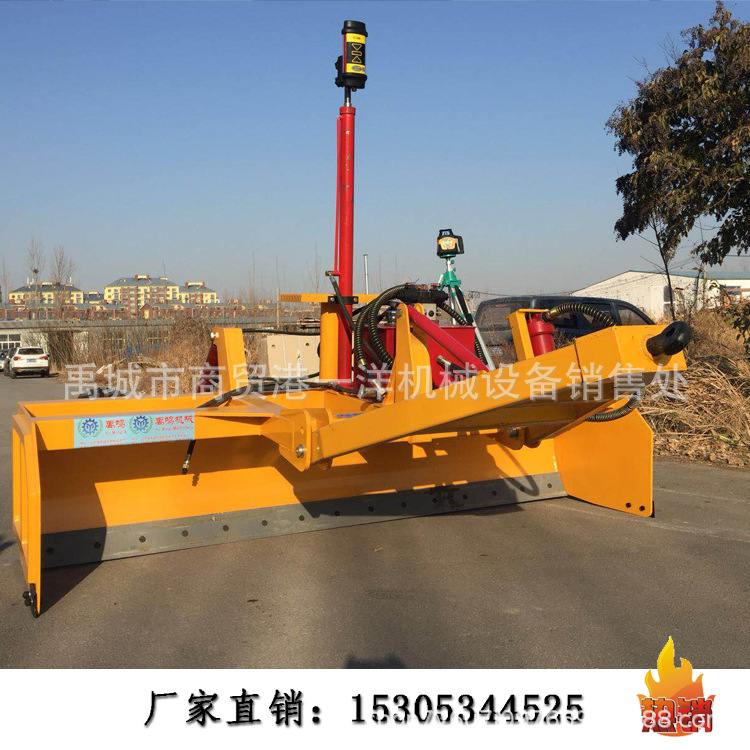 厂家土地平整机进口激光平地机激光发射器配套四轮拖拉机