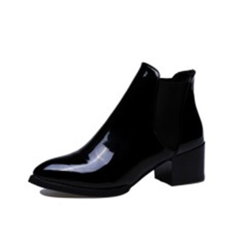 Bottes femme en PU artificiel - Ref 3355141 Image 4