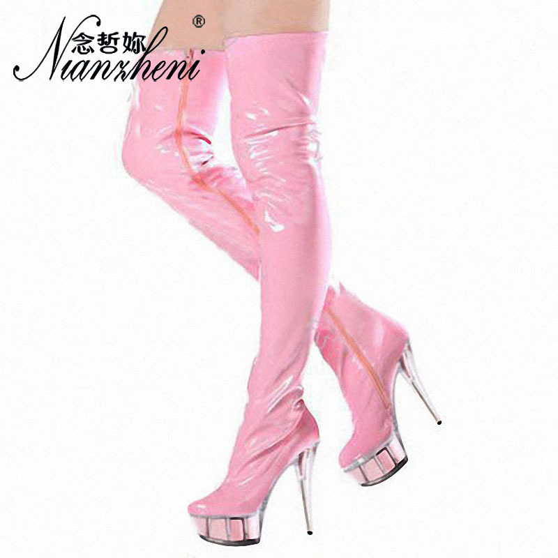 (Mới) Mã B0536 Giá 2100K: Giày Boot Cổ Cao Nữ Shtdtu Cao 15Cm Big Size Ngoại Cỡ Gợi Cảm Sexy Chống Nước Giày Dép Nữ Chất Liệu G05 15 Sản Phẩm Mới, (Miễn Phí Vận Chuyển Toàn Quốc).