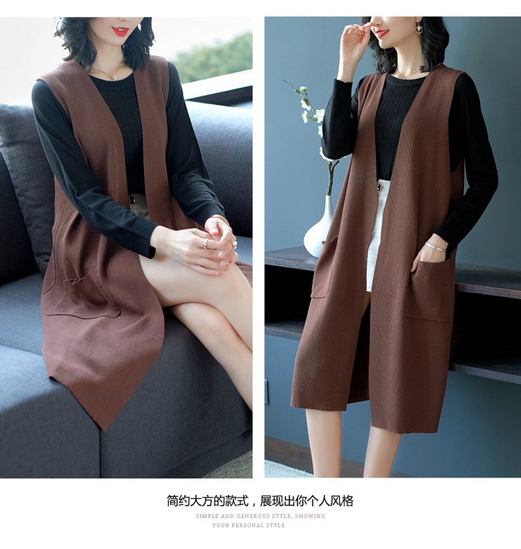 Gilet femme SECRET PEU PROFOND en Tricot - Ref 3316337 Image 20