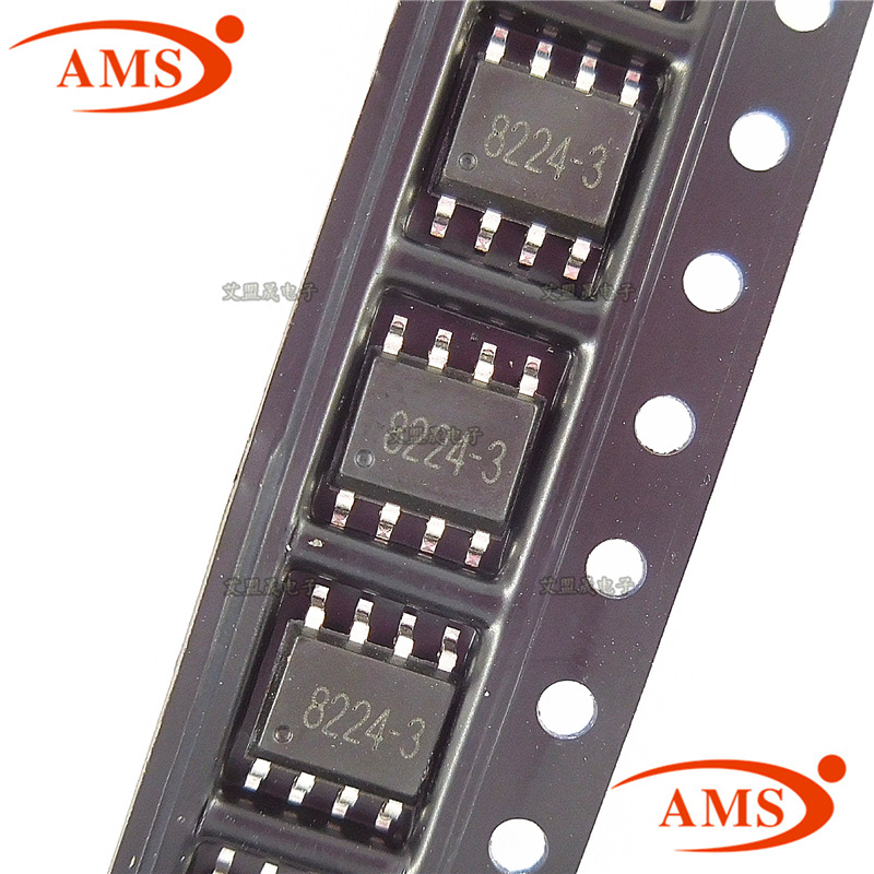 CT8224-3 丝印:8224-3 SOP8 3键触摸开关芯片 CT/菉华 全新现货