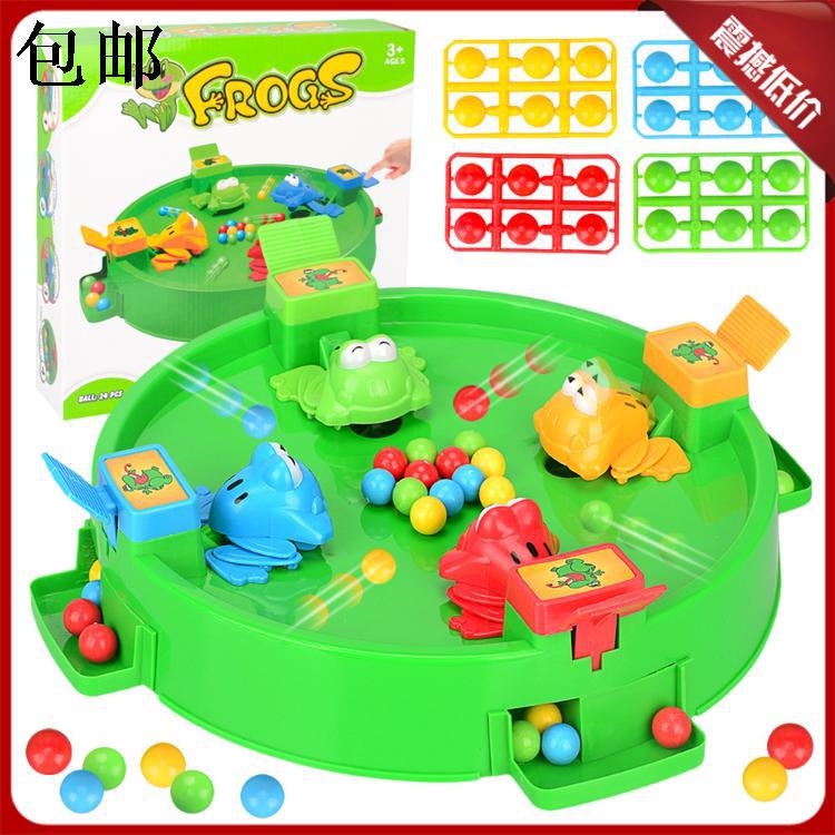 Cross border Frog Toys Feeding Beans Game table Parenting entertainment leisure time interaction Toys