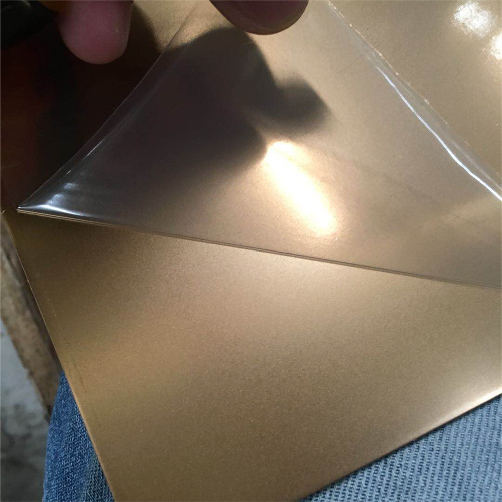 餐饮业不锈钢装修喷砂踢脚线304会所餐厅天花装饰条耐腐蚀古铜色