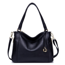 真皮OL休闲女包简约新款包 时尚包包软头层牛皮妈妈包大气手提包