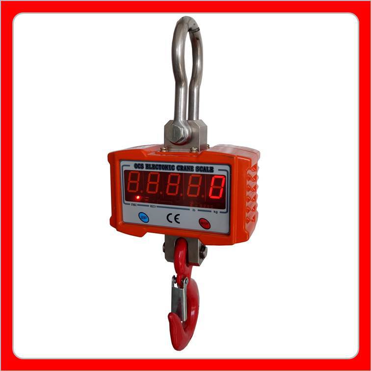 吊秤大量现货供应2000kg经济型吊钩电子称3吨5吨10吨无线打印吊称