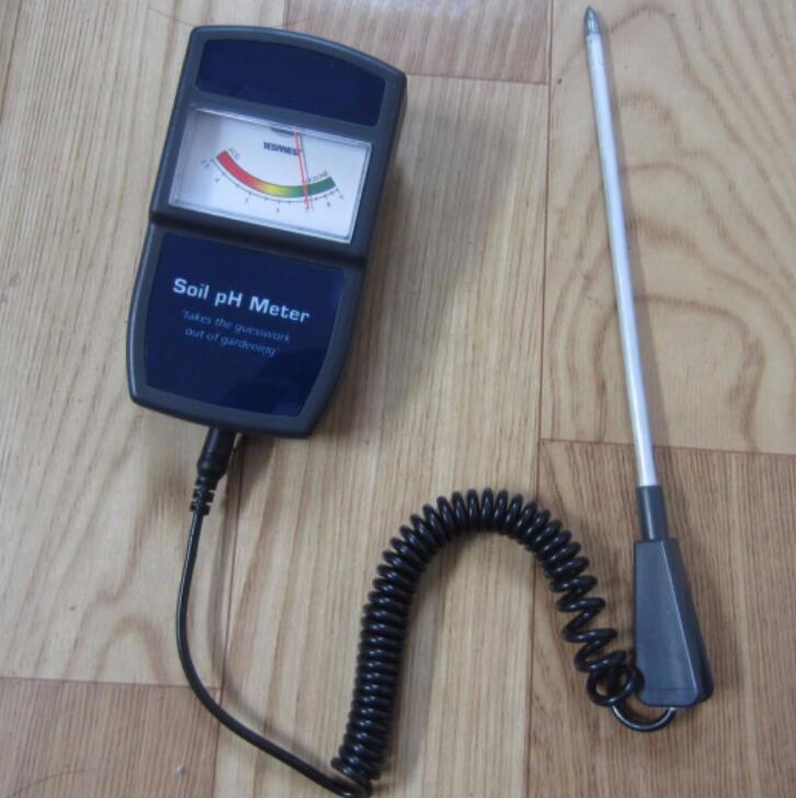 黑色土壤测试仪PH值太阳能酸碱度计PH计检测仪电源湿度计