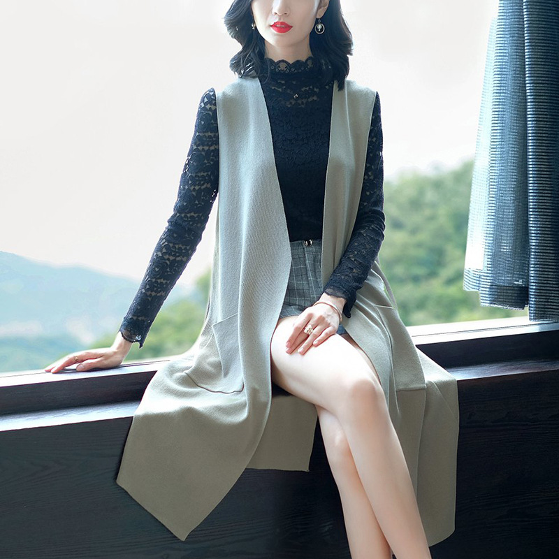 Gilet femme SECRET PEU PROFOND en Tricot - Ref 3316337 Image 1