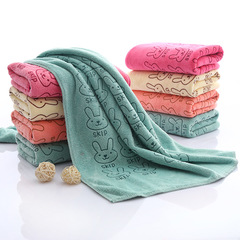 Supply of fine fiber printed advertising towels supermarket barber shop gas station gift dry hair towel absorbent towel