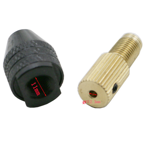 Multifunctional mini electric drill universal chuck self-tightening small electric drill chuck hand drill woodworking brass drill chuck