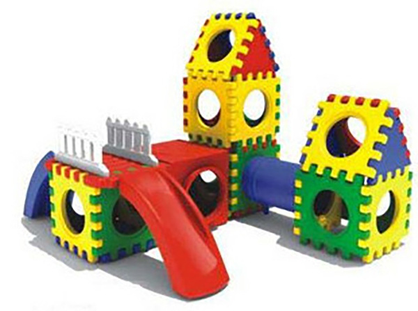 Plastic equipment for kindergarten