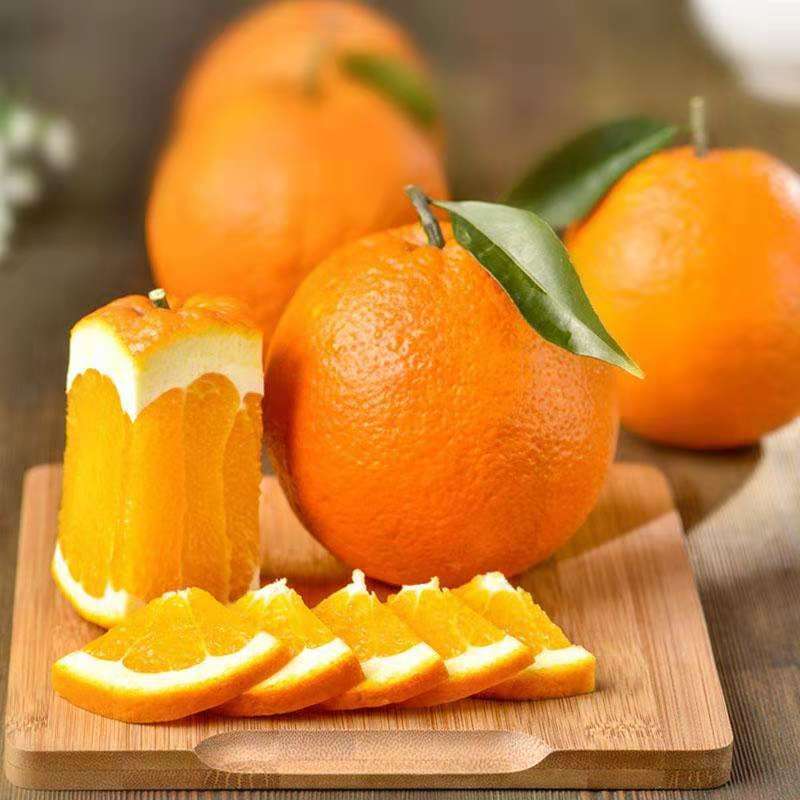 四川金堂脐橙 当季水果新鲜采摘带箱5斤中果20.8元|ru