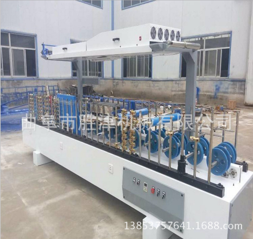 集成墙板覆膜机门线条踢脚线包覆机天津集成墙板覆膜机门线条踢脚线包覆机