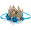 Children's lace headband, hair accessory, evening dress suitable for photo sessions, European style, wholesale