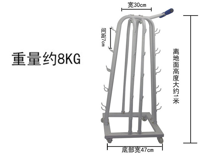 Factory direct sale dumbbell rack sports gym vertical 10-tier multifunctional dumbbell rack set hand push rack home type bracket