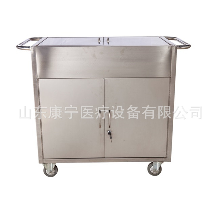 供应室无菌物品传送车无菌物品下送车304不锈钢医院用手推车