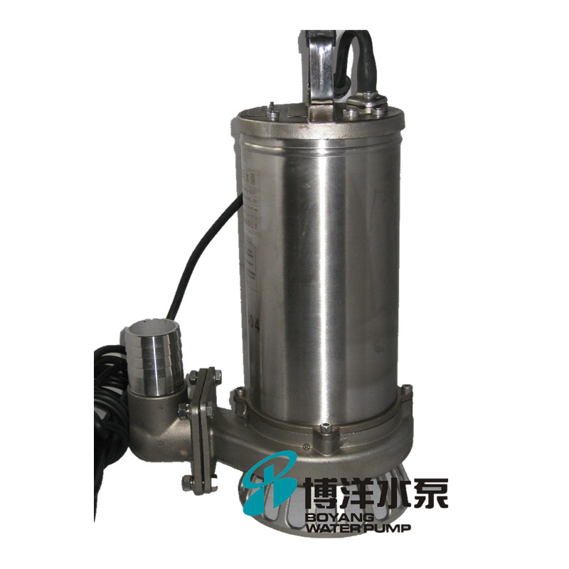 工博牌不锈钢WQ,WQD型排污泵 无堵塞排污潜水泵 生活用水排污泵