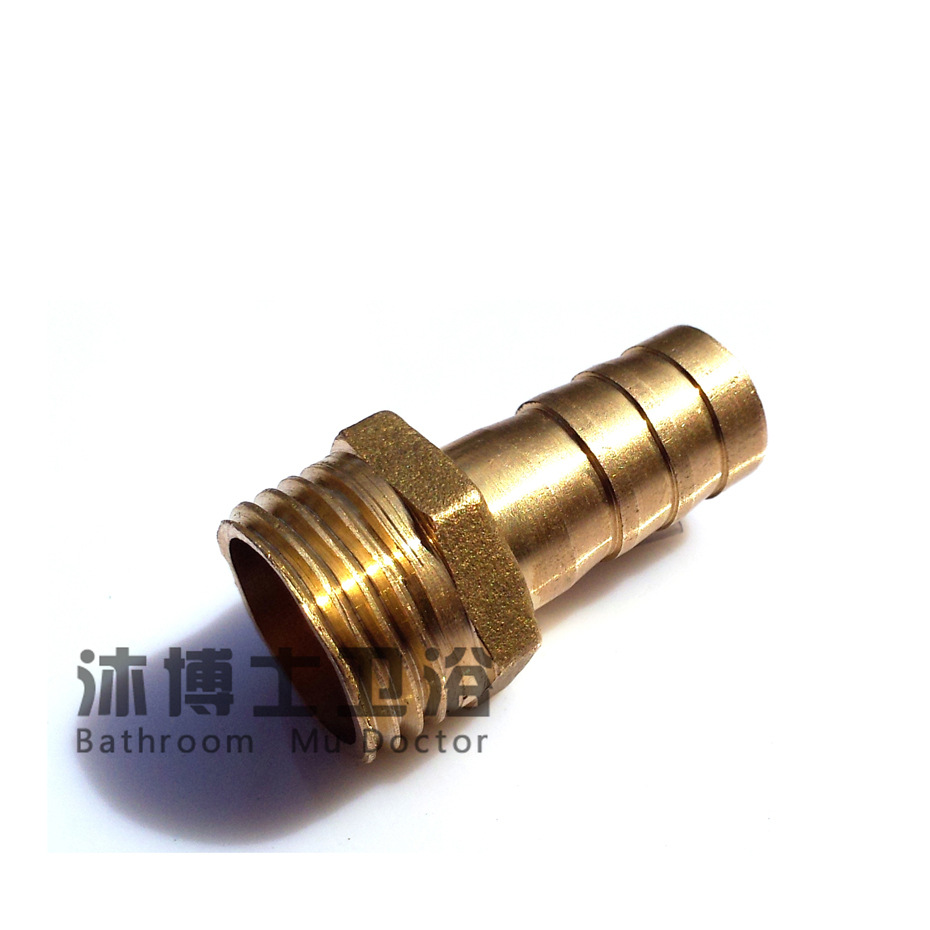 铜接头1/2(4分）xΦ14mm外牙宝塔咀4分外牙宝塔接头煤气咀