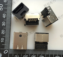 HDMI 高清 micro usb二合一插座连接器 高清 micro usb双层 母座