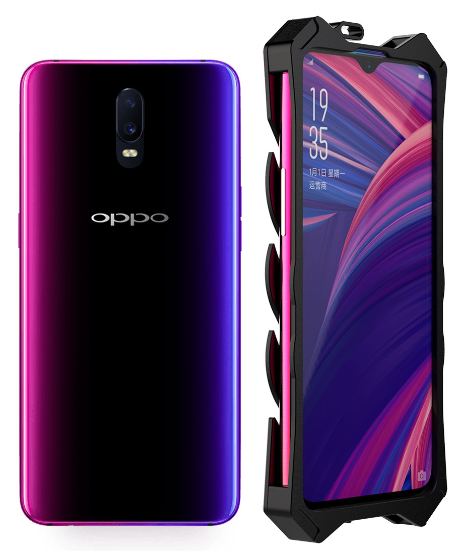 SIMON New THOR II Aviation Aluminum Alloy Shockproof Armor Metal Case Cover for OPPO R17 Pro & OPPO R17