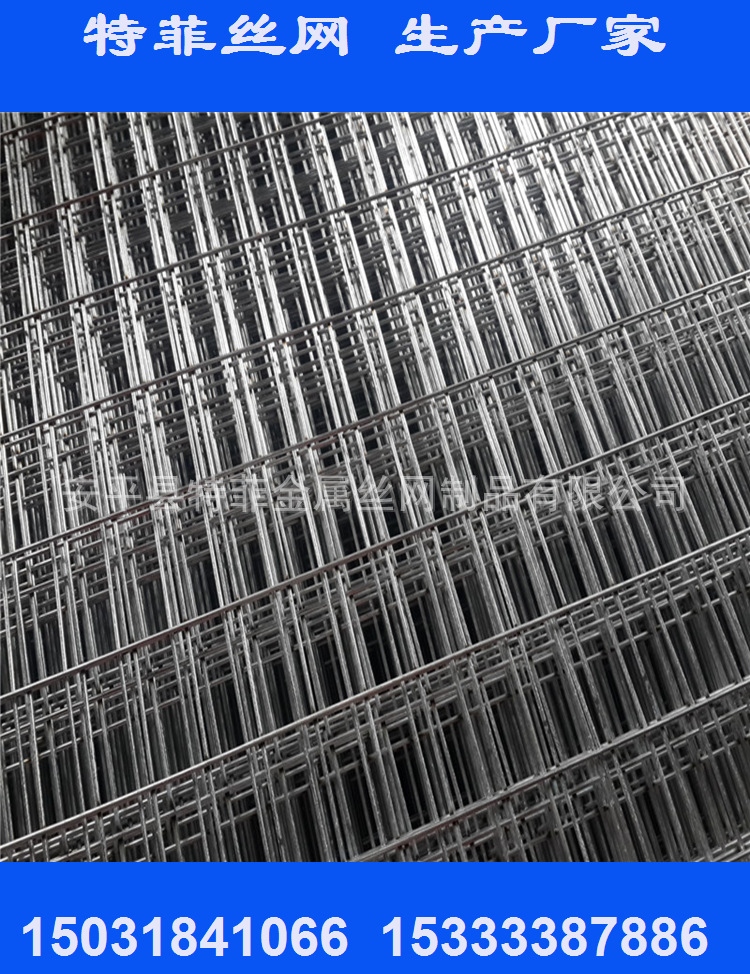 特菲大量现货黑丝网片 1*2米 4.0MM丝 网孔多种 价格便宜发货快