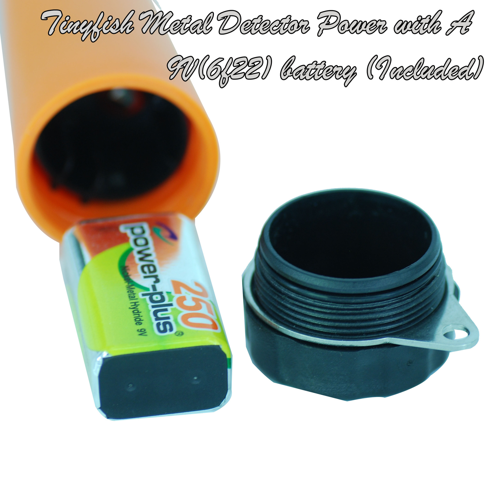 metal detector with battery