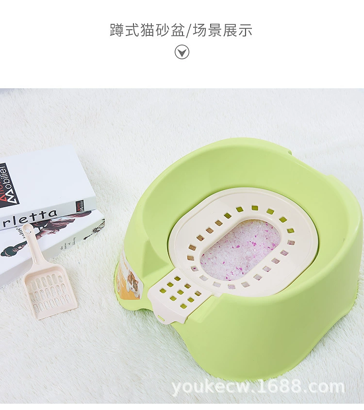 Ящик для кошачьего туалета полузакрытый большой кошачий Туалет двухслойный кошачий Туалет принадлежности для домашних кошек оптом