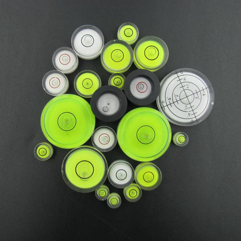 HACCURY多规格万向亚克力水平泡水平仪水平珠10*6/12*6/12*7