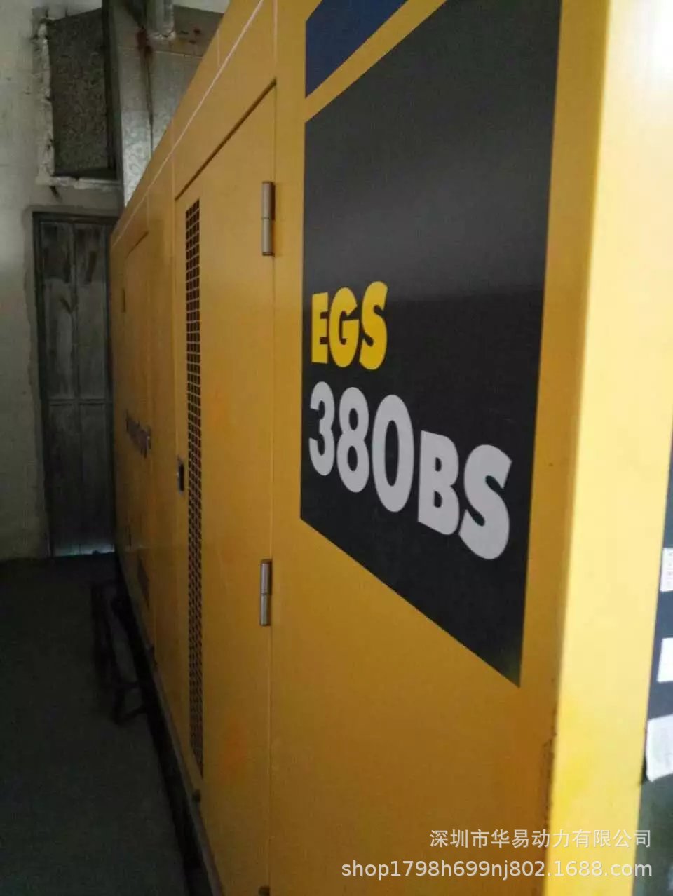 长期供应回收二手日本sa6d125-1柴油发电机组240千瓦发电机