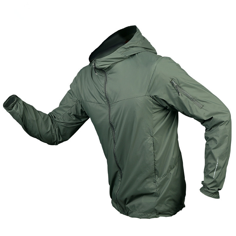 Summer travel thin quick dry sun protection clothing, breathable tactics trench coat, sports uniform, jacket, 2018 2