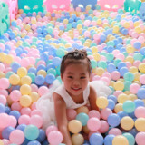 Океанский мяч макарон с утолченным миллион океанский мяч детский парк бассейн цвет бассейн Bobo Ball Naughty Castle Ohlosale