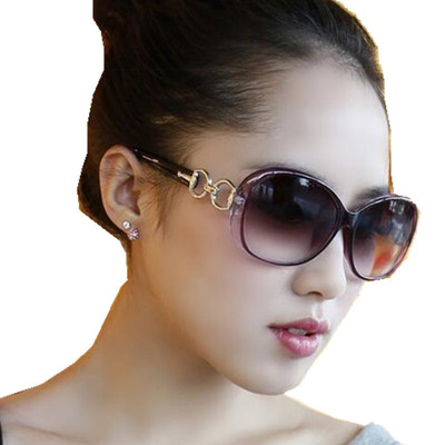 9509歐美時尚太陽鏡女士新款玉晶質感9509太陽眼鏡漸變黑戶外墨鏡