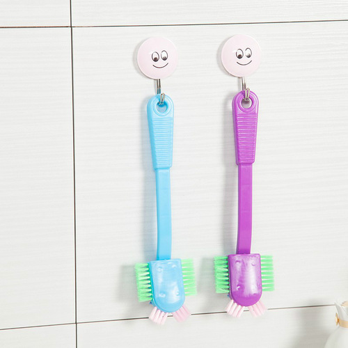Shoe Brush Long Handle Brush Creative Shoe Brush Shoe Washing Cleaning Brush Household Products Soft-Bristled Shoe Brush Multi-Headed Brush Shoe Brush