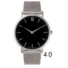 HW ITT Simple British Lar SSON stainless steel mesh with Jen-NINCS watch 766b