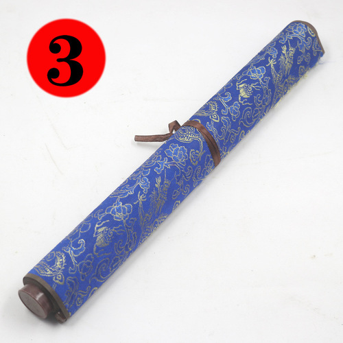 Scroll water writing cloth brocade MiG extended model imitation Xuan water writing cloth practice calligraphy water writing cloth scroll large size