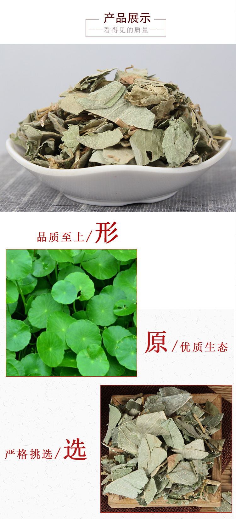 Guang Jin Qian Cao (Desmodium styracifolium) — Dried Guangdong Herb, 500g key features