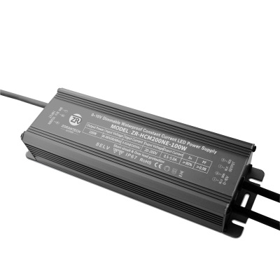 0-10V调光电源100W防水恒流驱动电源LED路灯 0-10V调光驱动器批发