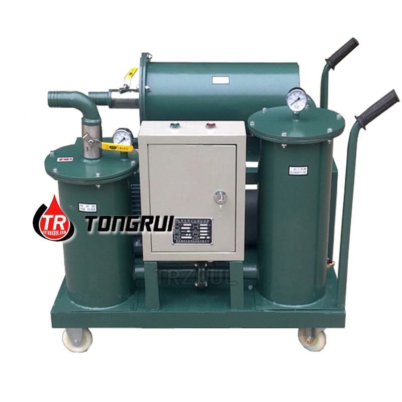 液压油滤油车 YL-B-80三级过滤手推式移动滤油小车