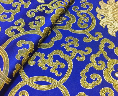 Thirty-five Rich flowers Real silk Silk brocade silk Fabric Mahogany furniture Cushion cloth To fake something antique Cheongsam cloth
