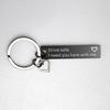 Safe keychain stainless steel, accessory for beloved, Aliexpress, English, Birthday gift