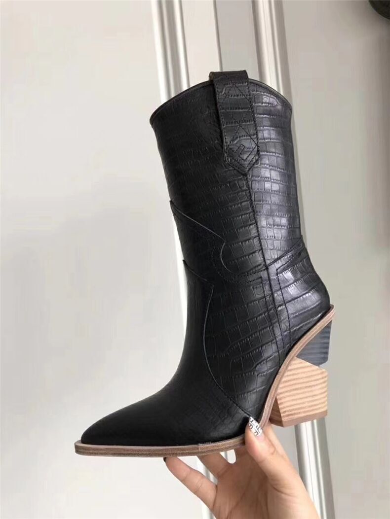 Bottes femme en PU artificiel - Ref 3355270 Image 30