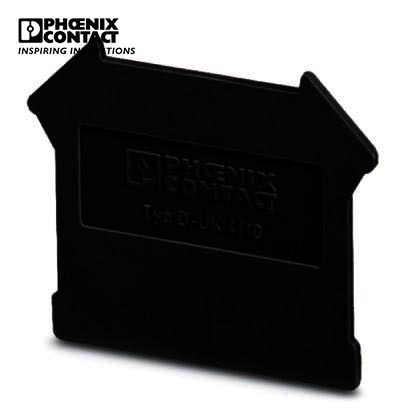菲尼克斯端板?D-UK  4/10 BK-3073911